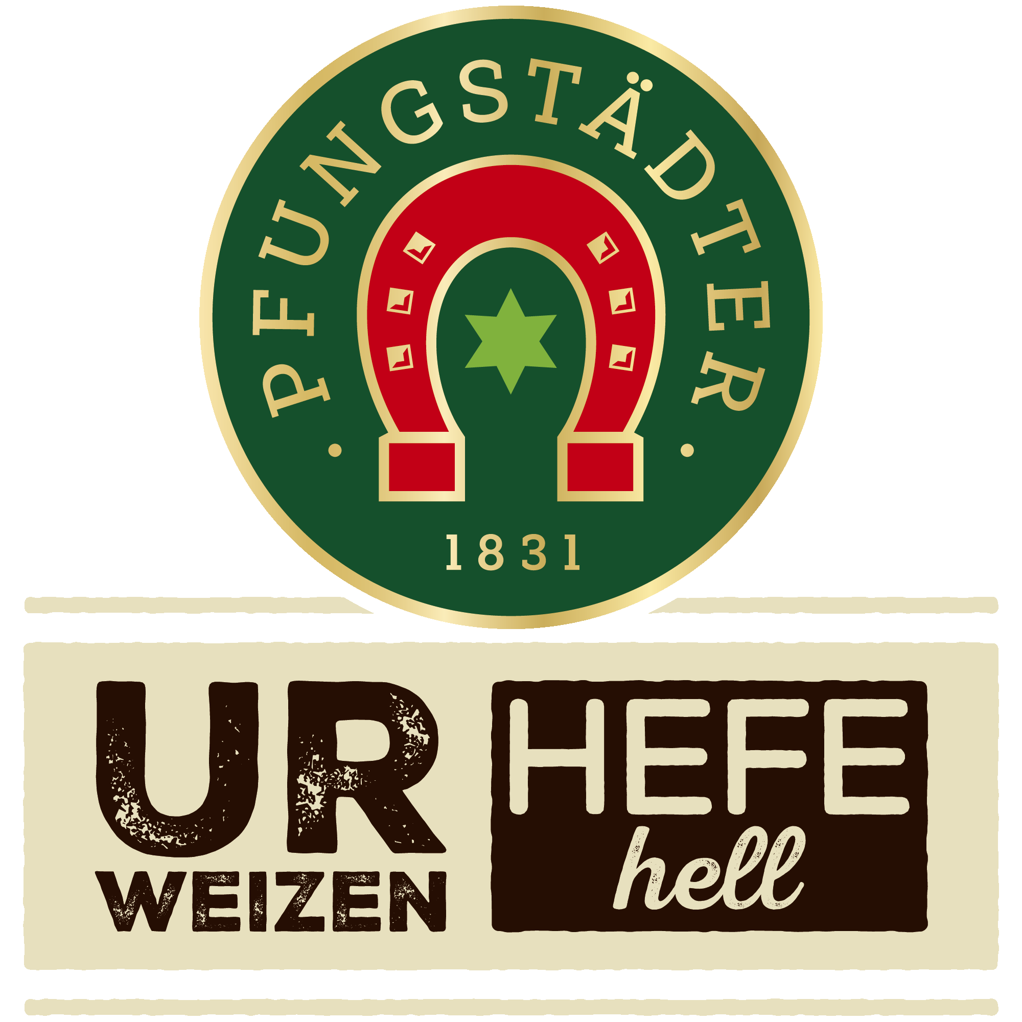 Pfungstädter Brau-Spezialitäten - Urweizen Hefe hell - Sortenlogo - 4C