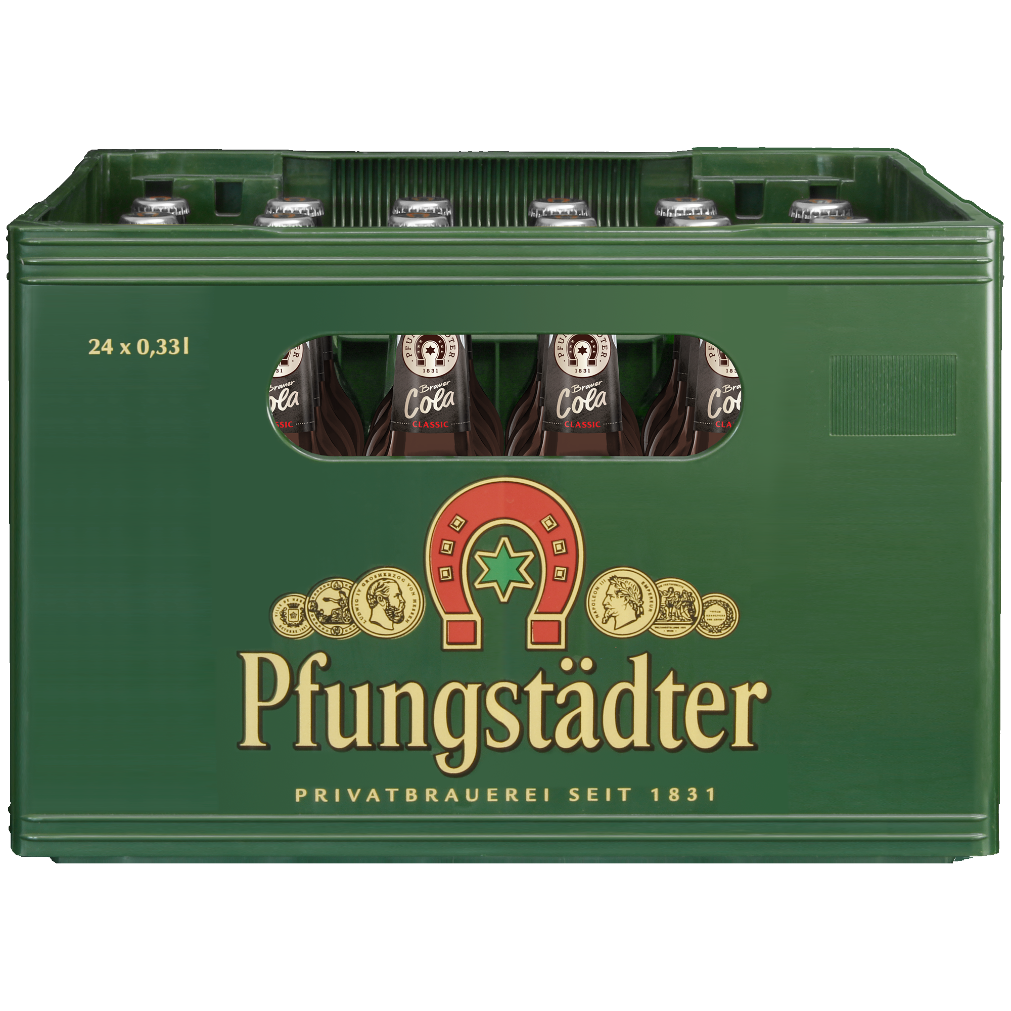 Brauer Cola Classic - Kasten 24x0,33l - gerade