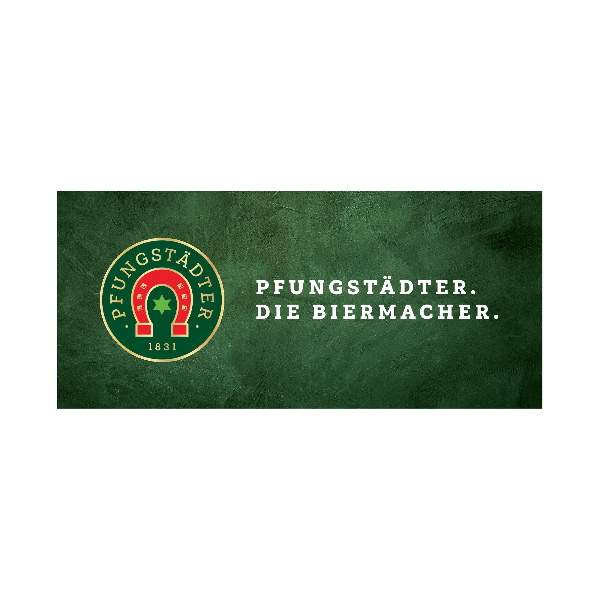 Pfungstädter - Logo mit Claim quer - 153x53 + 3mm