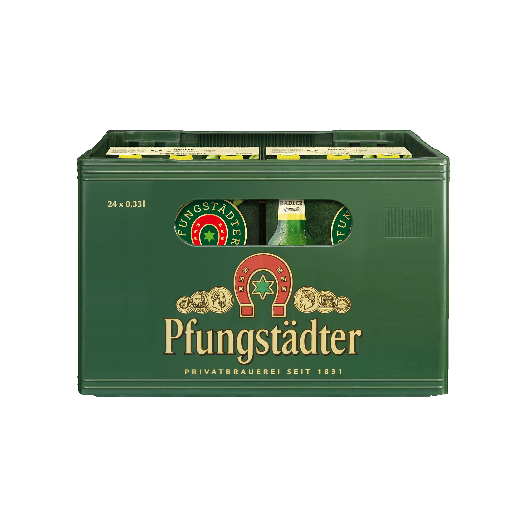 Naturtrübes Radler - Pinolenkasten 4x6x0,33l - gerade