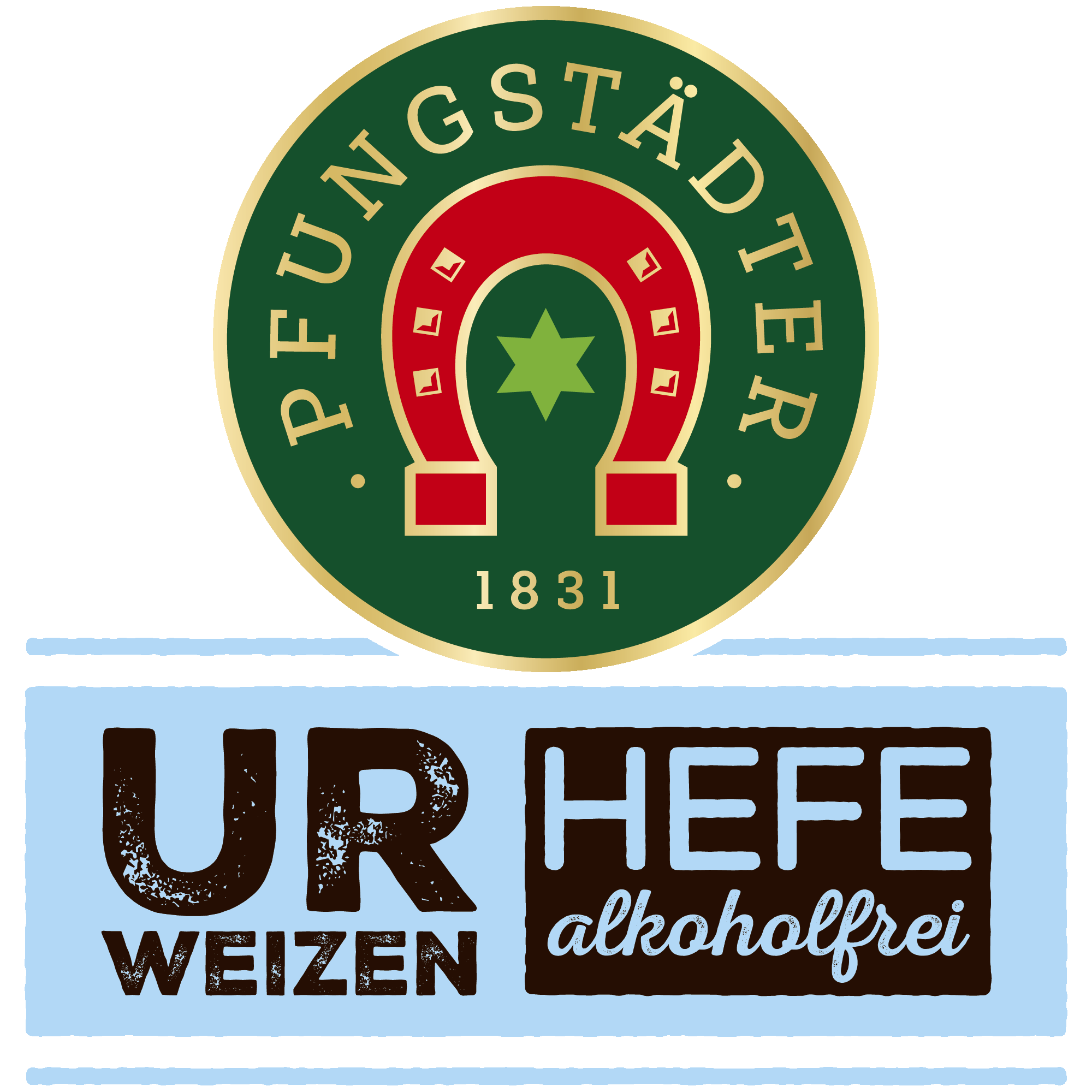 Brau-Spezialitäten - Urweizen Hefe alkoholfrei - Sortenlogo - 4C