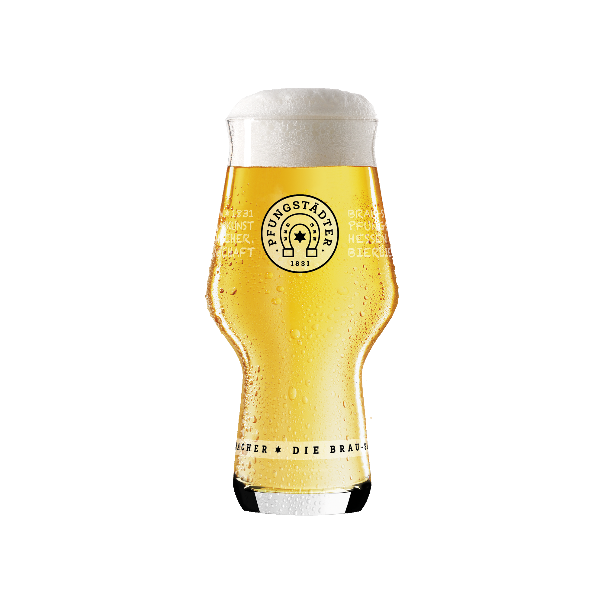 Pfungstädter Brau-Spezialitäten - Braumeister-Pils - Glas
