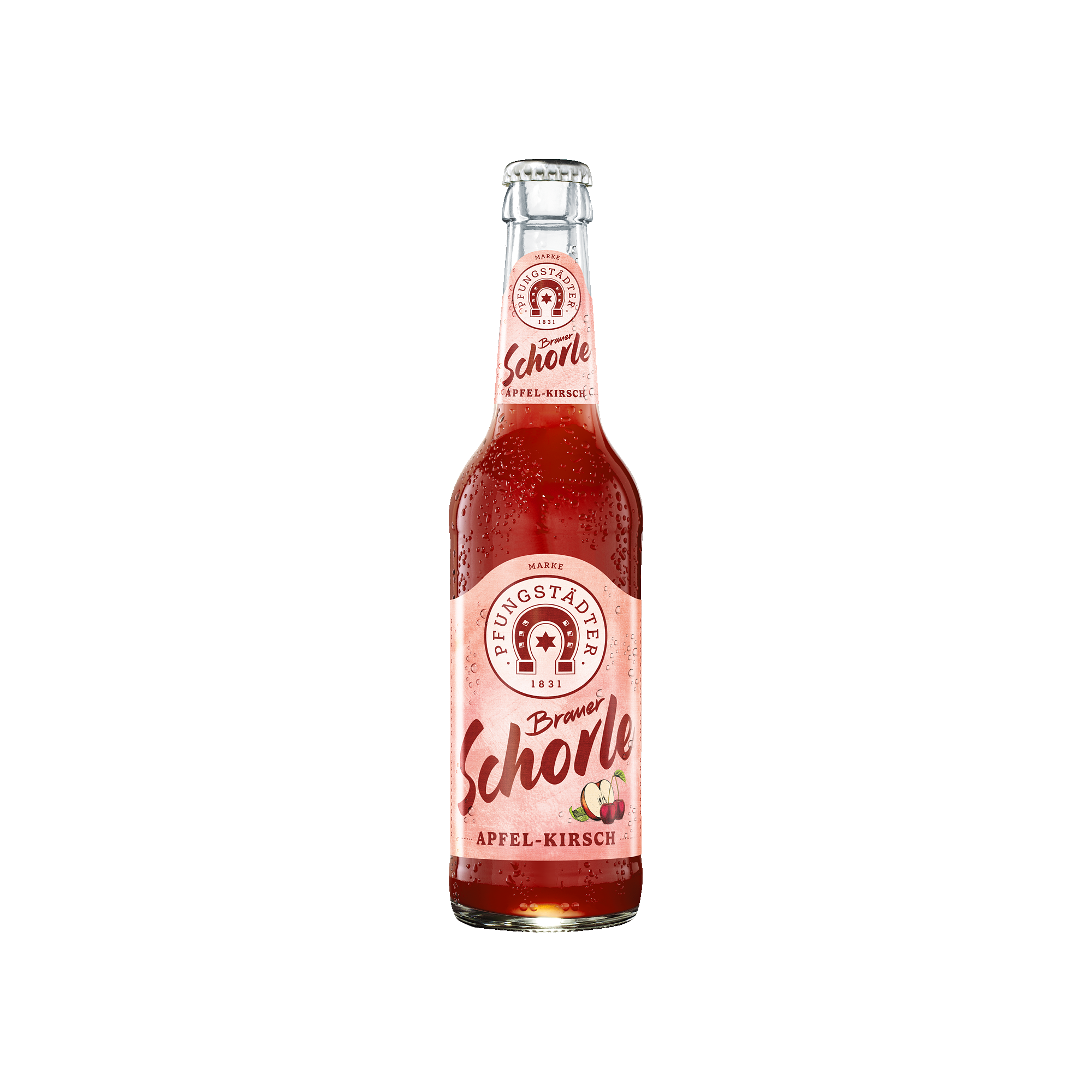 Brauer Schorle Apfel-Kirsch - Flasche 0,33l
