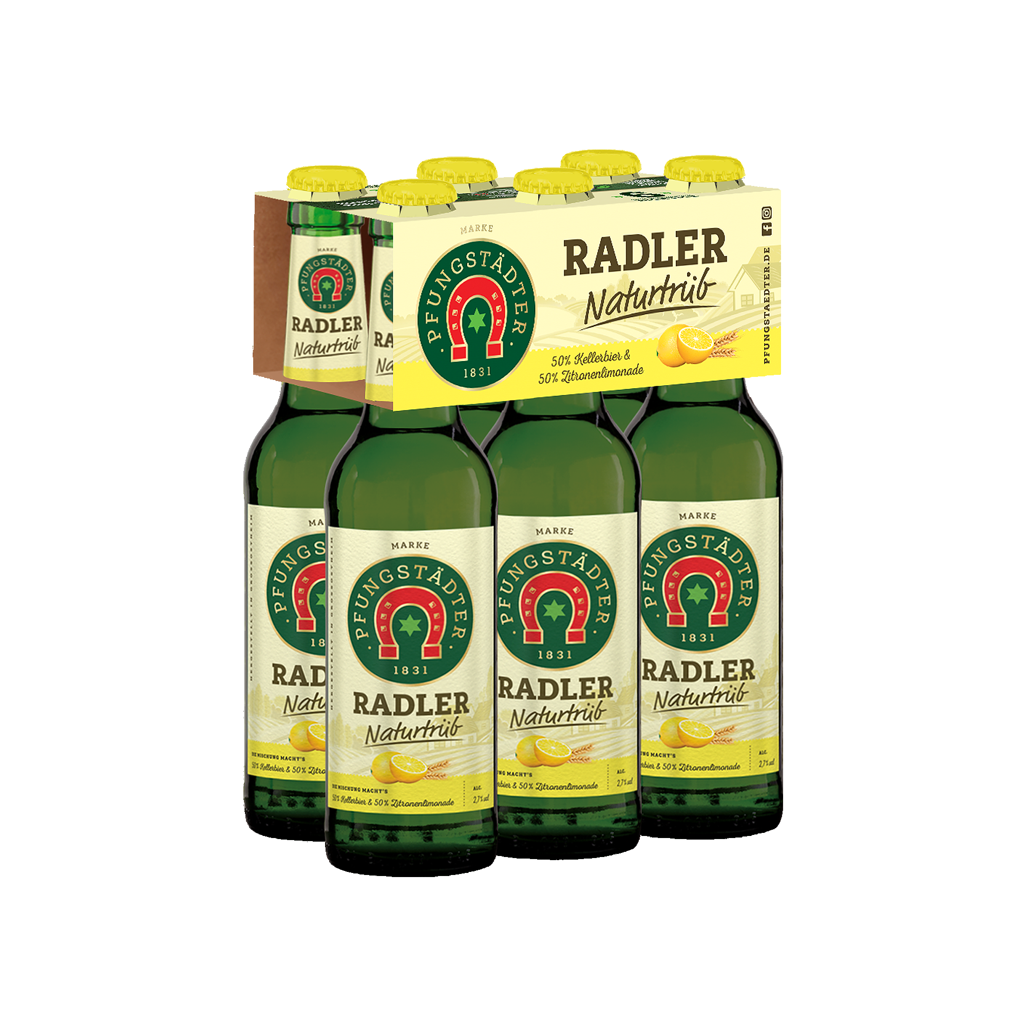 Naturtrübes Radler - Sixpack 6x0,33l