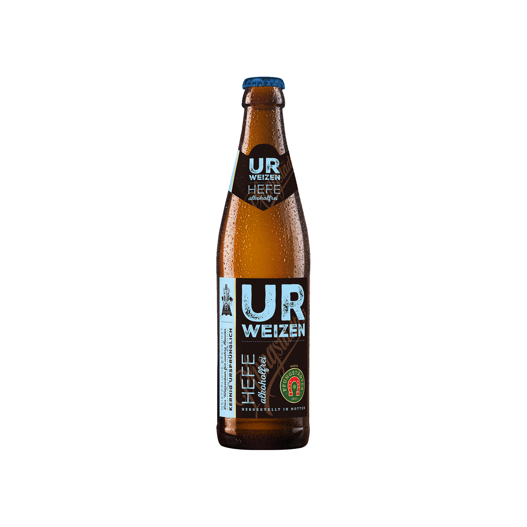 Brau-Spezialitäten – Urweizen Hefe alkoholfrei – Flasche 0,5l