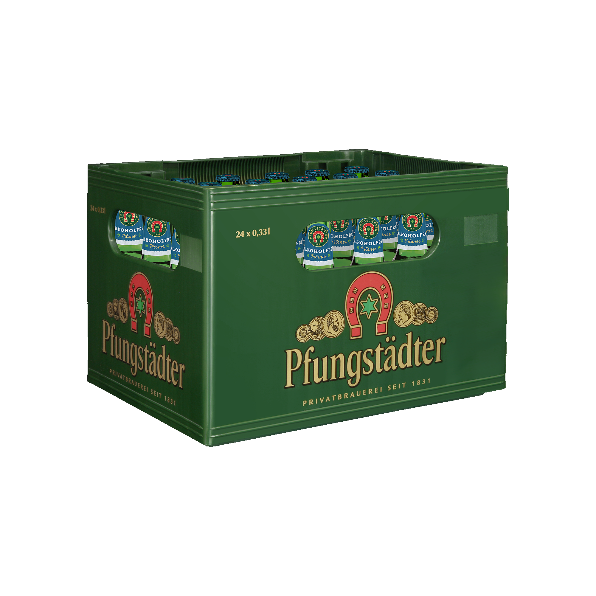 Alkoholfrei Pilsner - Kasten 24×0,33 l - schräg