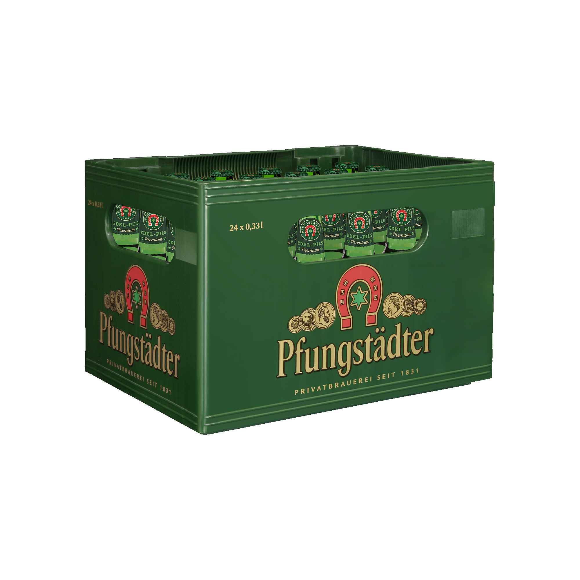Edel-Pils Premium - Kasten 24x0,33l - schräg